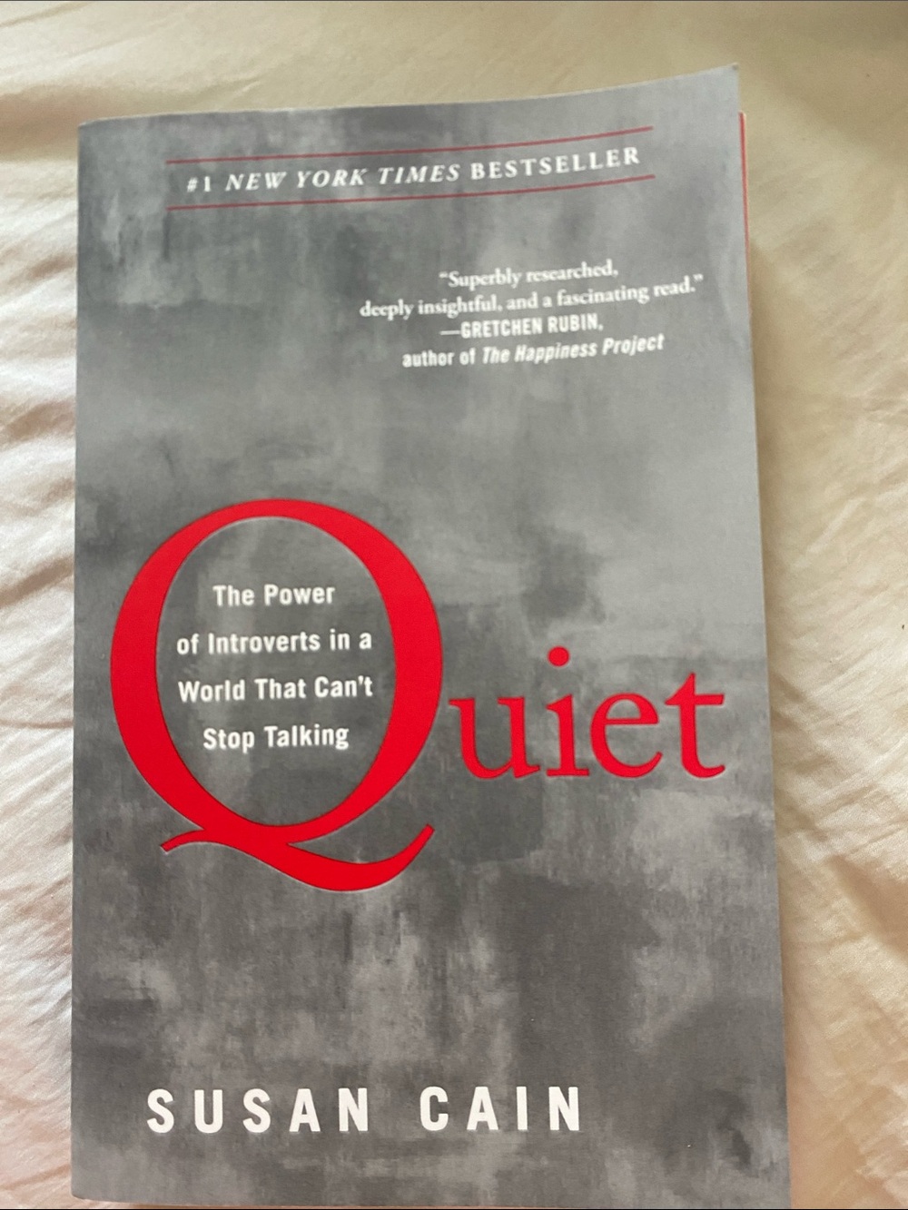 Quiet by Susan Cain Paperback Book Introvert Power NYT Bestseller